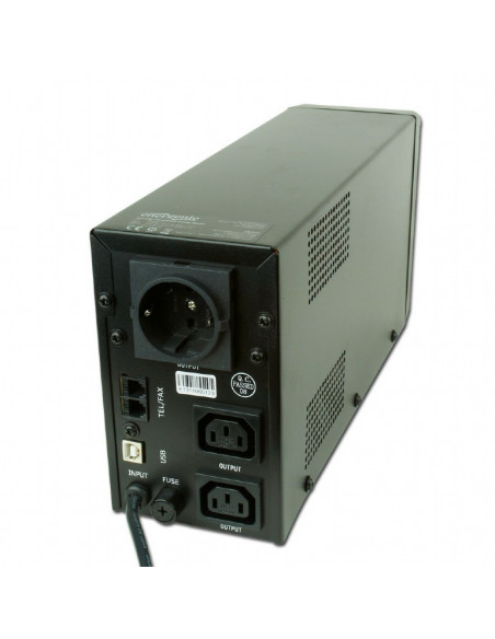 UPS GEMBIRD, Line Int. cu management, mini tower, 850VA/510W UPS GEMBIRD, Line Int. cu management, mini tower, 850VA/510W