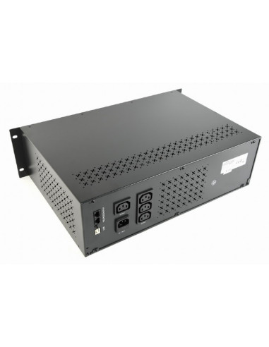 UPS GEMBIRD, Line Int. cu management, rack, 1500VA/900W, AVR UPS GEMBIRD, Line Int. cu management, rack, 1500VA/900W, AVR