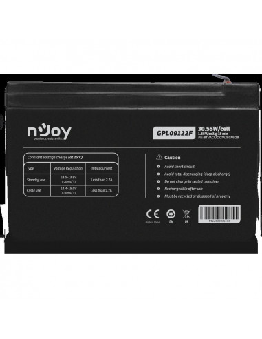 ACUMULATOR UPS NJOY GPL09122F 12V