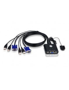 NET SWITCH KVM USB 2PORT W/CAB/CS22U-A7 ATEN,CS22U-A7