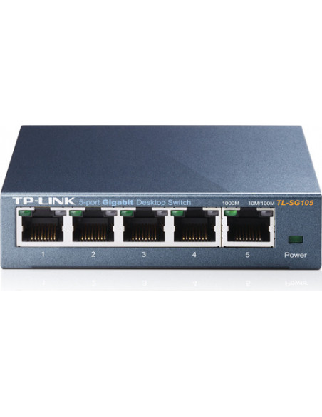 SWITCH TP-LINK 5 porturi Gigabit. carcasa metalica "TL-SG105"