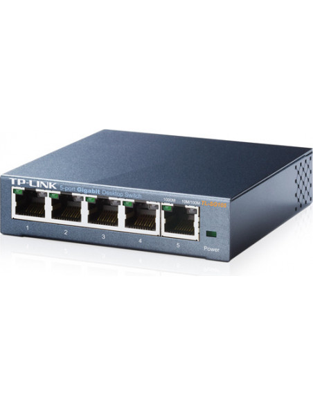 SWITCH TP-LINK 5 porturi Gigabit. carcasa metalica "TL-SG105"