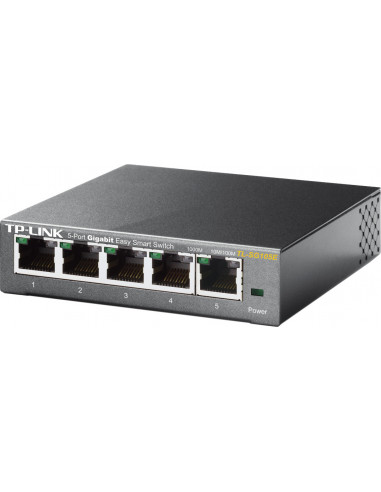 SWITCH TP-LINK 5 porturi Gigabit. carcasa metalica "TL-SG105E"