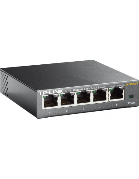 SWITCH TP-LINK 5 porturi Gigabit. carcasa metalica "TL-SG105E"
