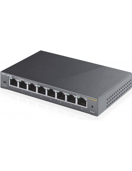 SWITCH TP-LINK 8 porturi Gigabit. carcasa metalica "TL-SG108E"