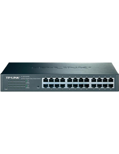 SWITCH TP-LINK 24 porturi Gigabit, carcasa metalica, rackabil