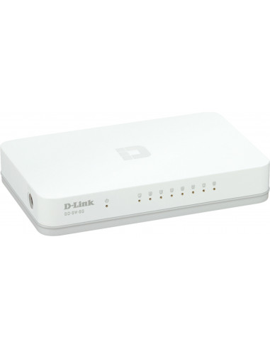 SWITCH D-LINK 8 porturi Gigabit, carcasa plastic, "GO-SW-8G"
