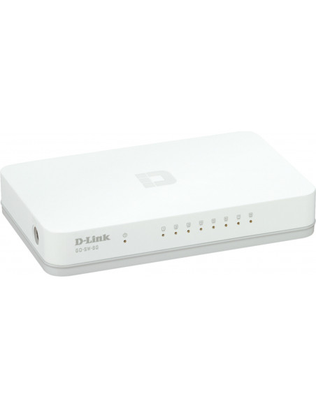 SWITCH D-LINK 8 porturi Gigabit, carcasa plastic, "GO-SW-8G"