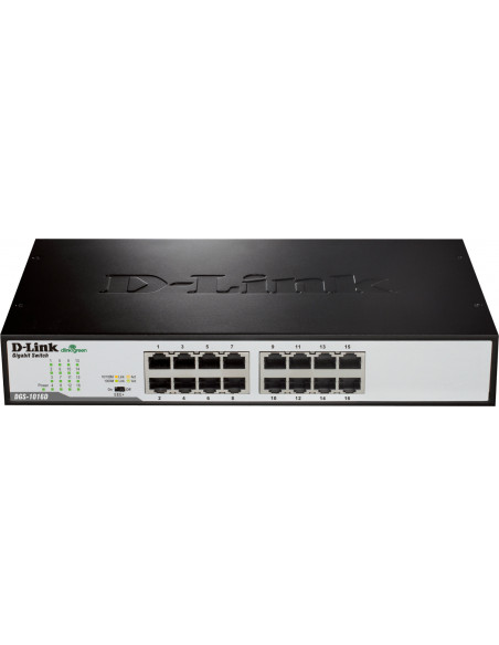 SWITCH D-LINK 16 porturi Gigabit. carcasa metalica, "DGS-1016D"