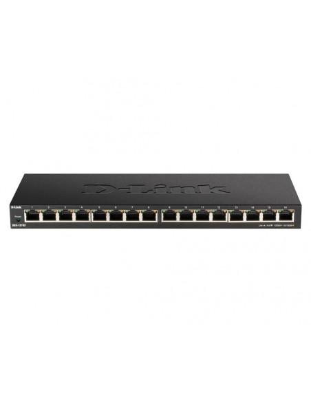 SWITCH D-LINK 16 porturi Gigabit. carcasa metalica, "DGS-1016S"