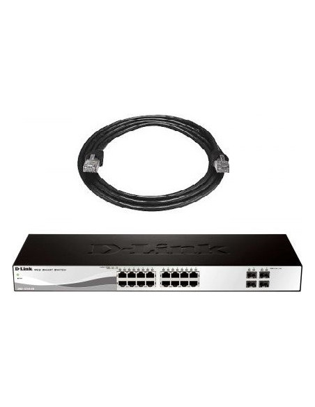 NET SWITCH 16PORT 10/100/1000/4SFP DGS-1210-20