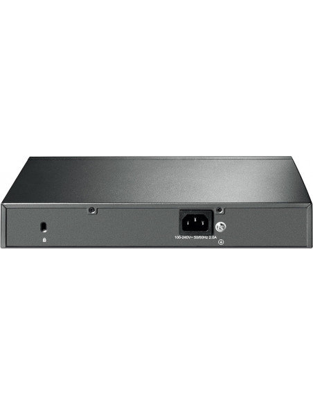 SWITCH PoE TP-LINK SMART 8 porturi Gigabit (8 poE+) + 2 sloturi