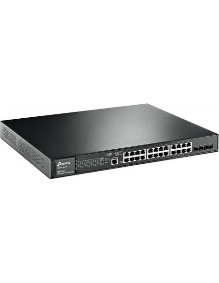 SWITCH PoE TP-LINK L2+ cu management 24 porturi Gigabit (24