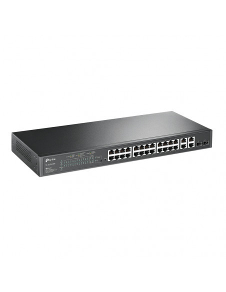 SWITCH SMART TP-Link 24 PORTURI POE+ 10/100M + 4 PORTURI
