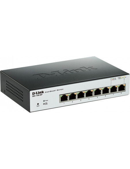 NET SWITCH 8PORT 10/100/1000/2P SFP POE DGS-1210-08P