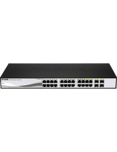 NET SWITCH 24PORT 10/100/1000/4SFP POE DGS-1210-24P