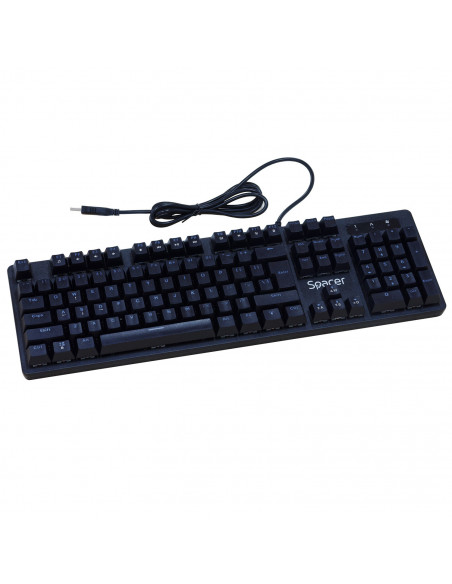 TASTATURA MECANICA SPACER USB WARRIOR, switch-uri mecanice
