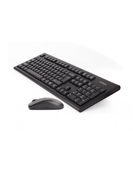 3100N,Kit TASTATURA si Mouse A4TECH, "GK-85+G3-220N", wireless, 104 taste format standard, mouse 1000dpi, 3/1 butoane, negru, "3