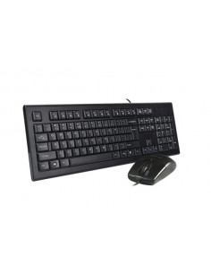 KR-8520D-USB,Kit TASTATURA si Mouse A4TECH, "KR-85+OP-620D", cu fir, 104 taste format standard, mouse 1000dpi, 4/1 butoane, negr 2