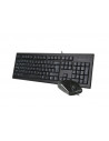 KR-8520D-USB,Kit TASTATURA si Mouse A4TECH, "KR-85+OP-620D", cu fir, 104 taste format standard, mouse 1000dpi, 4/1 butoane, negr