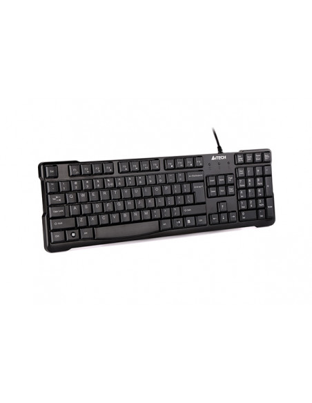 KR-750-USB,TASTATURA A4TECH, "KR750", cu fir, 105 taste format standard, USB, negru, "KR-750-USB" (include TV 0.75 lei)