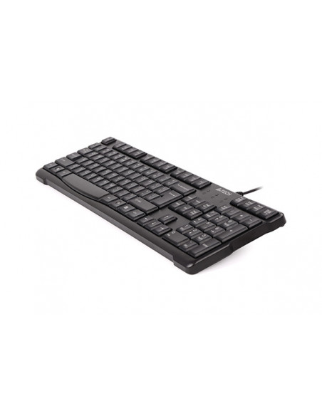 KR-750-USB,TASTATURA A4TECH, "KR750", cu fir, 105 taste format standard, USB, negru, "KR-750-USB" (include TV 0.75 lei)