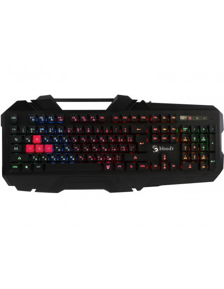 B150N,TASTATURA A4TECH - gaming, "Bloody gaming", cu fir 1.8m, 106 taste, format standard, iluminare, USB, negru, "B150N" (inclu