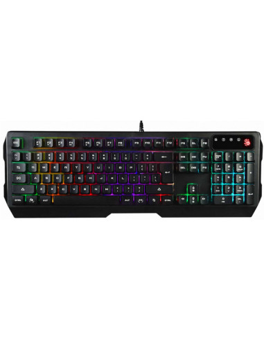 Q135,TASTATURA A4TECH - gaming, "Bloody gaming", cu fir 1.8m, 106 taste, format standard, iluminare, USB, negru, "Q135" (include