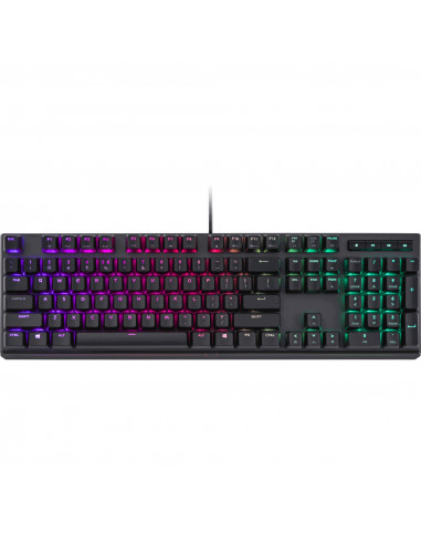 TASTATURA COOLER MASTER - gaming, "MasterKeys MK750", cu fir