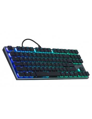 TASTATURA COOLER MASTER - gaming, "SK630", cu fir, 87 taste