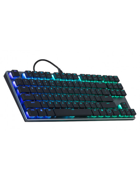 TASTATURA COOLER MASTER - gaming, "SK630", cu fir, 87 taste