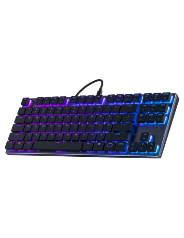 TASTATURA COOLER MASTER - gaming, "SK630", cu fir, 87 taste