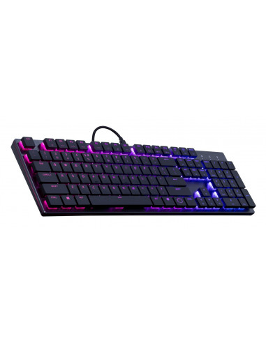 TASTATURA COOLER MASTER - gaming, "SK650", cu fir, 104 taste
