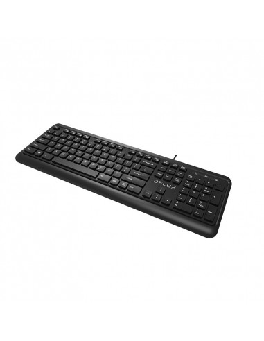 Kit TASTATURA si Mouse DELUX, "KA190+M320", wireless, 104 taste