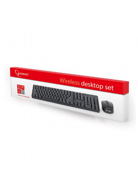 KIT wireless GEMBIRD, tastatura wireless 104 taste + mouse KIT wireless GEMBIRD, tastatura wireless 104 taste + mouse