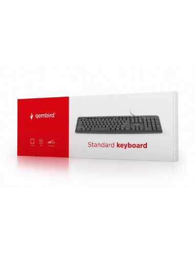 TASTATURA GEMBIRD USB, 104 taste, black, "KB-U-103" 45503580