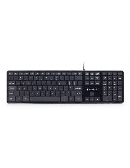 TASTATURA GEMBIRD USB, multimedia 104 taste + 5 taste