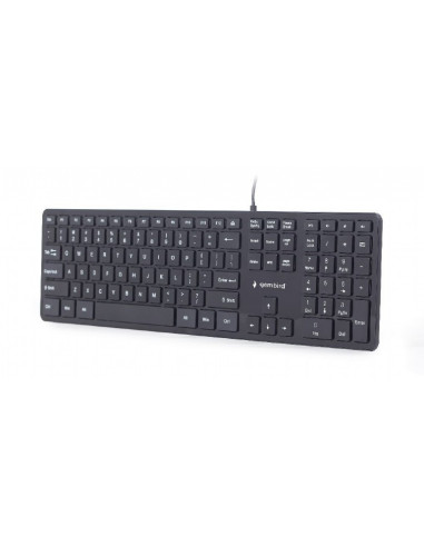 TASTATURA GEMBIRD USB, multimedia 104 taste + 5 taste