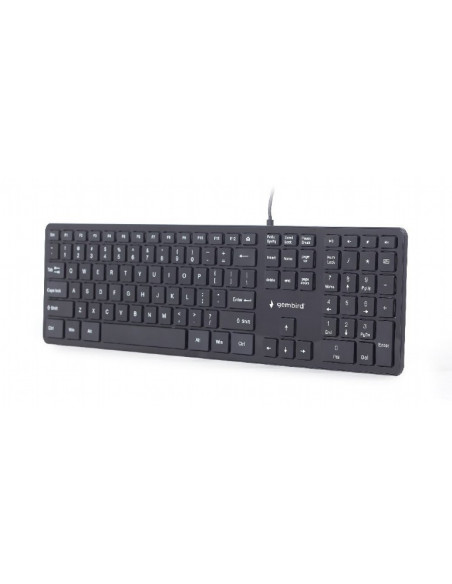 TASTATURA GEMBIRD USB, multimedia 104 taste + 5 taste