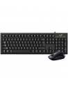 KIT wired GENIUS USB, tastatura 104 taste (concave) + mouse