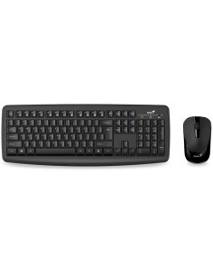 KIT wireless GENIUS, tastatura wireless 104 taste (slim) +