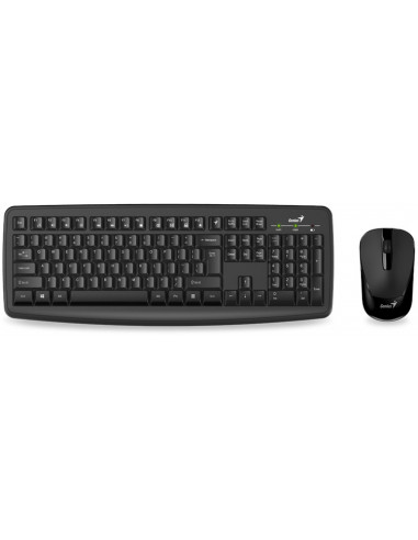 KIT wireless GENIUS, tastatura wireless 104 taste (slim) +