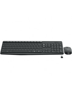 KIT wireless LOGITECH, tastatura wireless multimedia + mouse 2