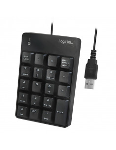 TASTATURA numerica Logilink, USB, 19 taste, negru, "ID0184"