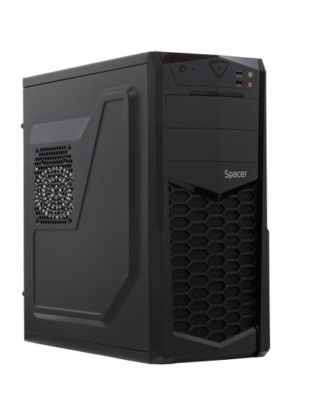 CARCASA SPACER, Middle Tower, ATX, "KRYPTON", fara sursa, USB