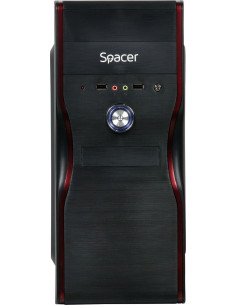 CASE MIDITOWER ATX 500W/SPC-NEW MERCURY CARCASA SPACER,SPC-NEW 2