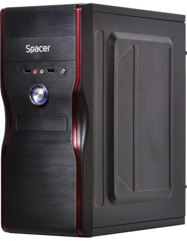 CASE MIDITOWER ATX 500W/SPC-NEW MERCURY CARCASA SPACER,SPC-NEW