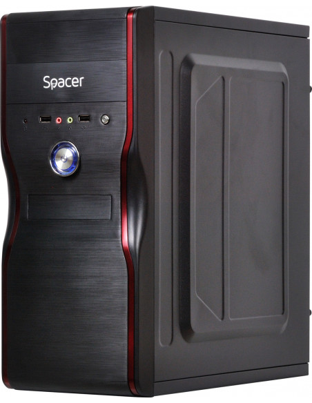 CASE MIDITOWER ATX 500W/SPC-NEW MERCURY CARCASA SPACER,SPC-NEW