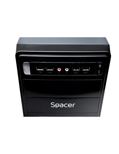 CASE MINITOWER MATX 450W/SPC-MOON CARCASA SPACER,SPC-MOON