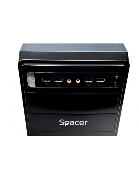 CASE MINITOWER MATX 450W/SPC-MOON CARCASA SPACER,SPC-MOON